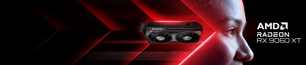 Jeder Spielzug zählt Hier kommt die Grafikkarte AMD Radeon™ RX 9060 XT - entwickelt für blitzschnelles Gaming und jetzt bei PCSpecialist erhältlich