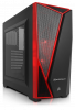 CORSAIR SPEC-04 MITTELGROSSES TOWER-GAMING-GEHÄUSE - SCHWARZ/ROT
