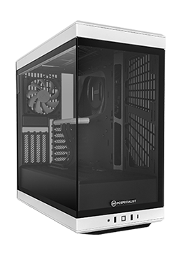 White Gaming PC Case