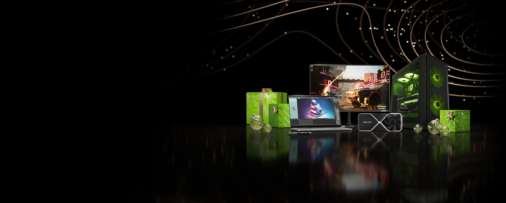 PCSPECIALIST Konfiguriere einen HochleistungsNvidia HolidayPC