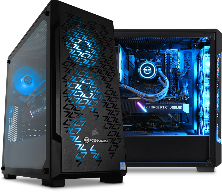PCSPECIALIST Konfigurieren Sie einen HochleistungsWindows 10 Gaming PC